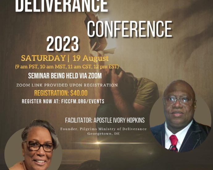 Deliverance conference