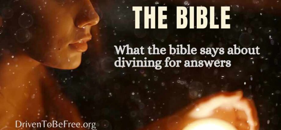 Divination in the Bible