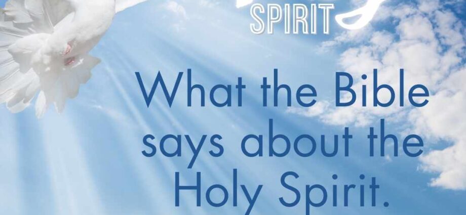 Holy Spirit Scriptures