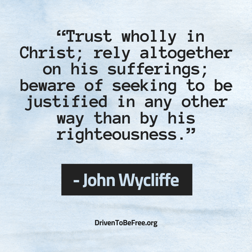 John Wycliffe quote