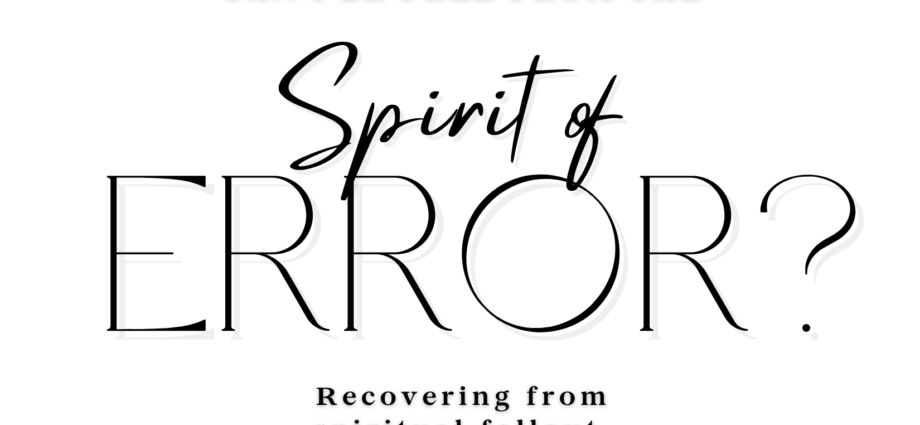 Spirit of Error