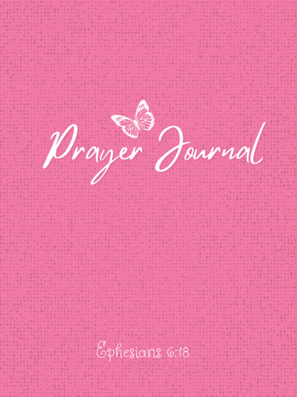 Prayer Journal in Bouffant Pink